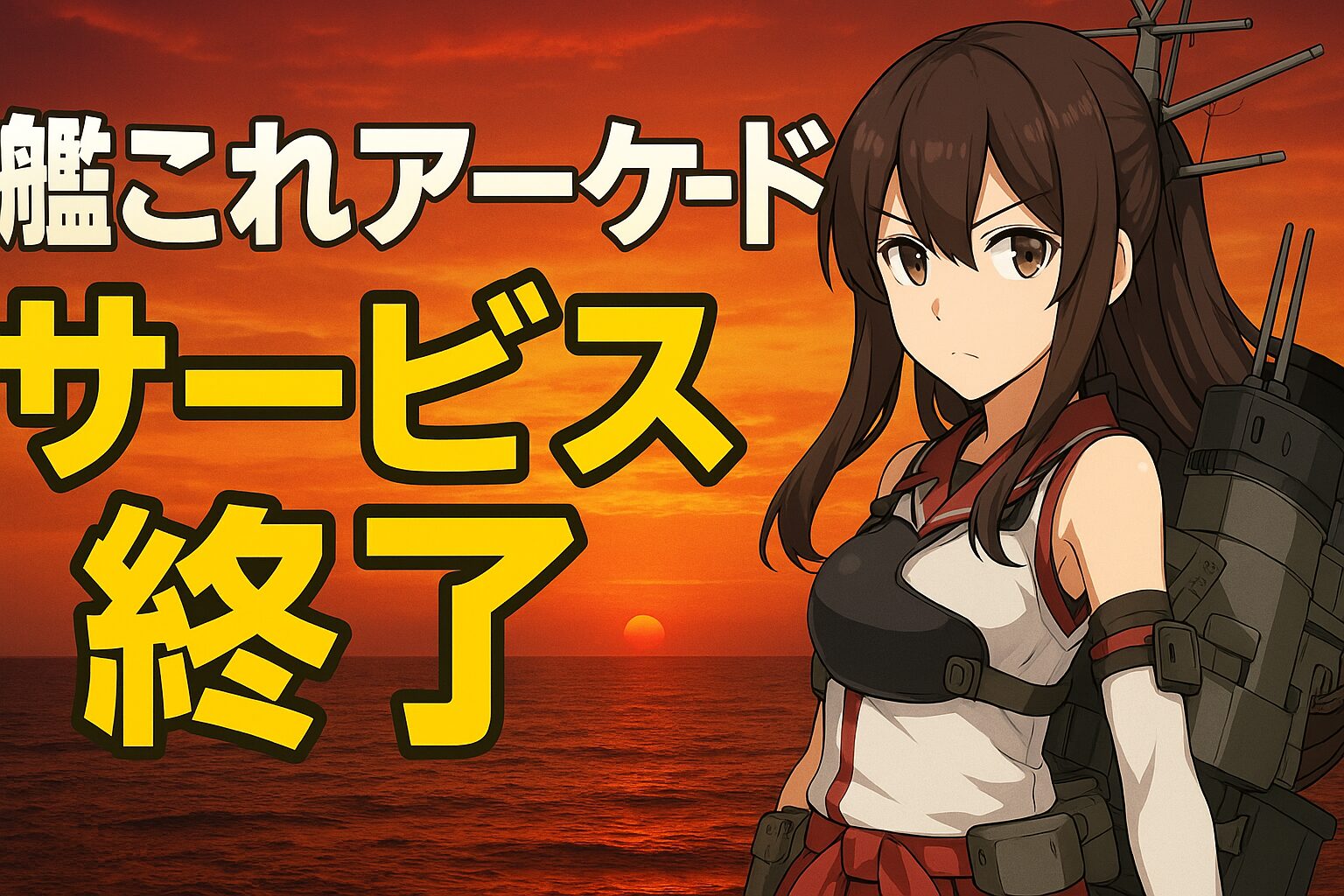 艦これアーケードのサービス終了はなぜ？いつからプレイ不可？