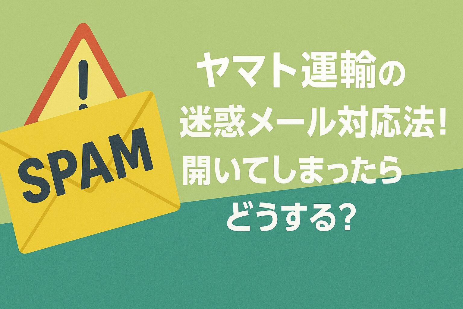 ヤマト運輸の迷惑メール対応方法！開いてしまったらどうする？
