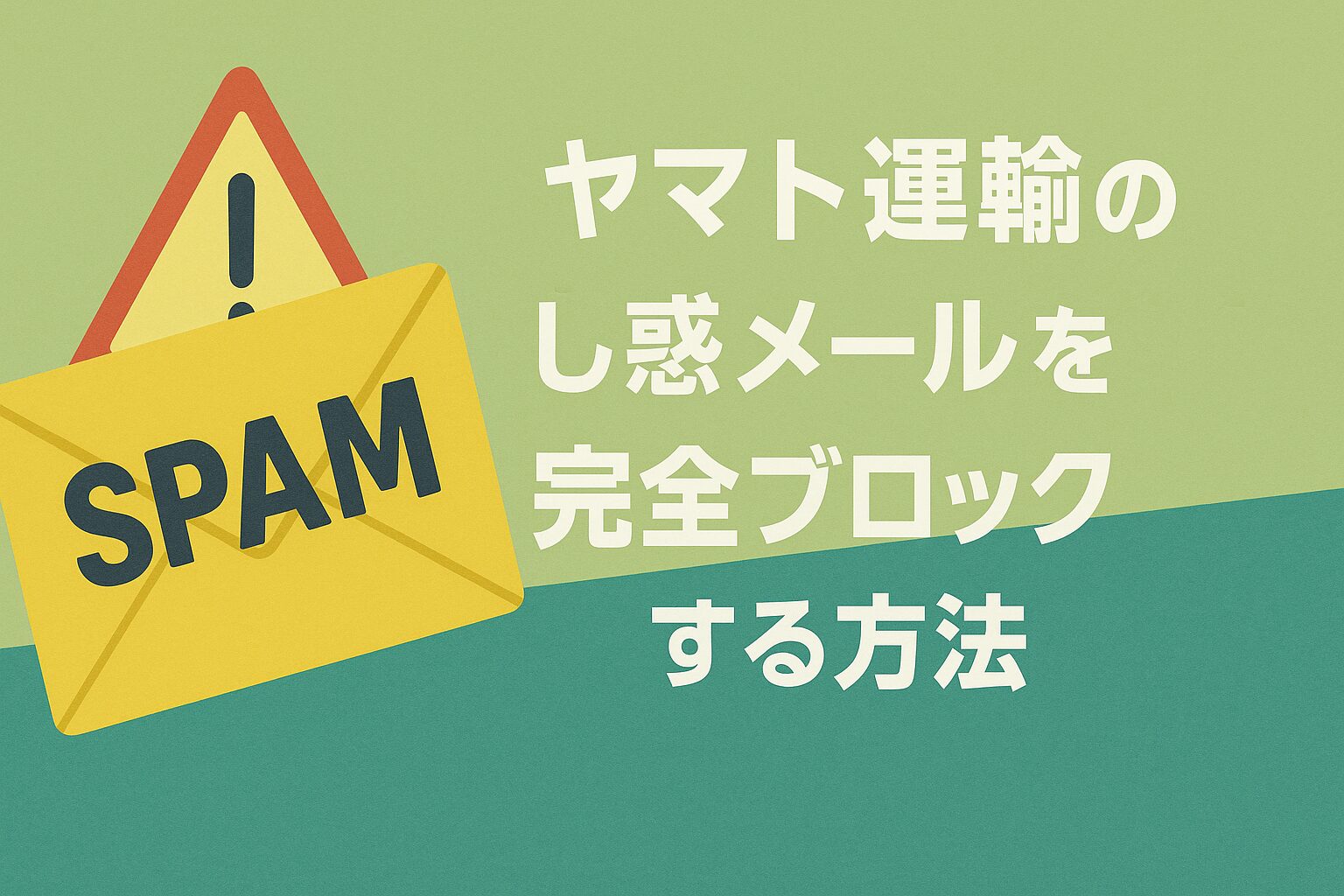 ヤマト運輸のしつこい迷惑メールを完全ブロックする方法